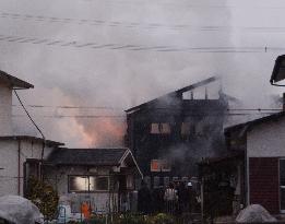 SDF chopper crashes in residential area in Japan