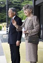Japanes emperor welcomes Vietnam president
