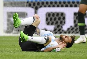 Football: Nigeria vs Argentina at World Cup