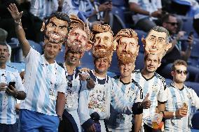 Football: Nigeria vs Argentina at World Cup