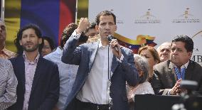 Venezuelan opposition leader Juan Guaido