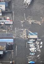 Tsunami reaches Japan's Pacific side