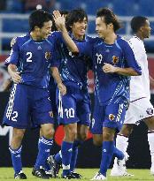 Late Qatar equalizer holds Japan to 1-1 draw