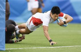 Japan advance to men's rugby sevens quarterfinal