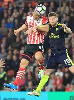 Soccer: Arsenal defeat Southampton 2-0