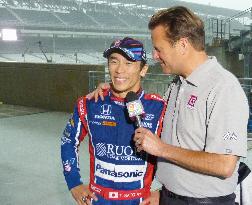 Motor racing: Sato becomes 1st Japanese to win Indy 500