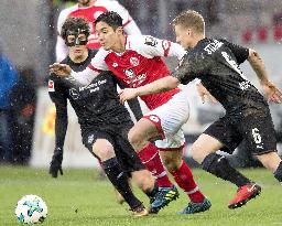 Soccer: Mainz's Muto nets brace in win over Stuttgart