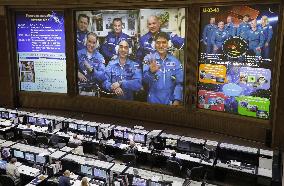 Astronauts from Japan, U.S., Russia enter ISS
