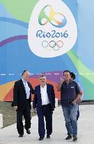 IOC head arrives in Rio