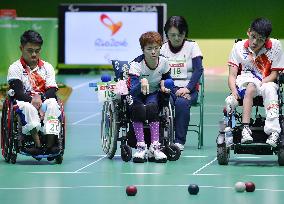Japan wins silver in boccia at Rio Paralympics