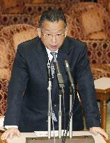 Agriculture minister attends upper house TPP session