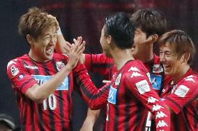 Soccer: Miyazawa on target as Sapporo sink Omiya