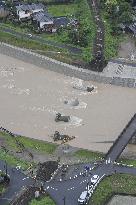 Heavy rain hits southwestern Japan