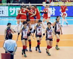 Volleyball: Russia beats Japan at World Grand Champions Cup