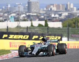 Hamilton wins F1 Japanese GP