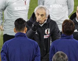 Japan soccer coach Halilhodzic