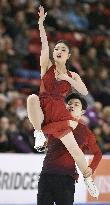 Figure skating: Shibutani siblings win ice dance