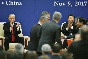 U.S. President Trump, Chinese President Xi