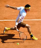 Tennis: Nishikori at Monte-Carlo Masters