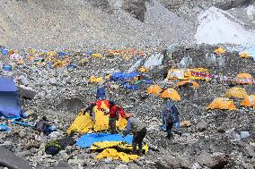 Mt. Everest base camp