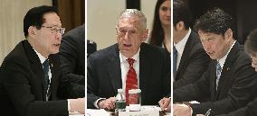 Trilateral defense talks