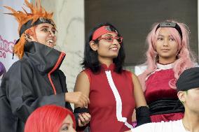 Cosplay gathering in India