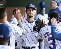 Baseball: Cubs' Darvish