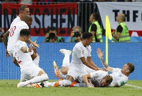 Football: Croatia vs England at World Cup