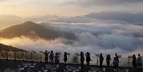 Sea of clouds in Hokkaido