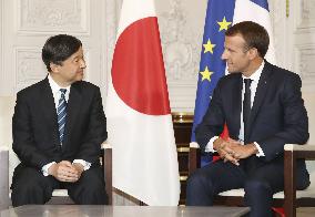 Japan's Crown Prince Naruhito in France