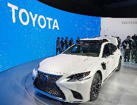 Toyota self-driving car
