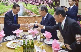 Japanese delegation in N. Korea