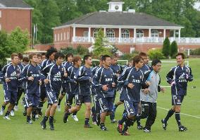 (2)Japan squad prepares for friendly matches