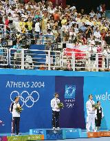 (7)Kitajima wins gold in 100-meter breaststroke