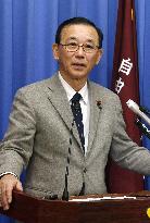 LDP's Tanigaki criticizes opposition merger plan