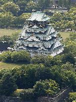 Osaka Castle has record number of visitors