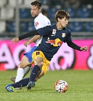 Minamino scores in Salzburg's win against Grodig