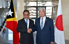 Japan, E. Timor agree to continue, deepen defense exchanges