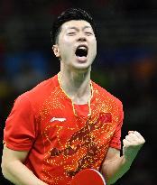 Olympics: China's Ma claims singles gold in table tennis