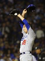 Maeda gives up 3 runs as Dodgers fall to Cubs