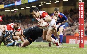 Rugby: Battling Japan go down to Wales on back of last-gasp drop goal