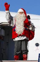 Santa Claus visits Japan ahead of Christmas