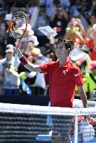 Nishikori beats Kuznetsov in Australian Open