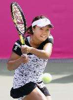 Tennis: Nara's q'final hopes wrecked by Wang at Japan Women's Open