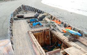 8 bodies found on boat washed ashore in northern Japan