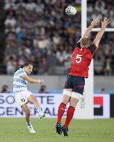 Rugby World Cup in Japan: England v Argentina