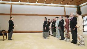 Imperial Palace ceremony for Order of Culture recipients