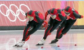 Japan eighth in men's team pursuit