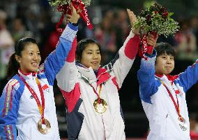 S. Korea's Jin wins gold in women's 1,000 meters