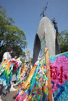 Hiroshima children call for peace